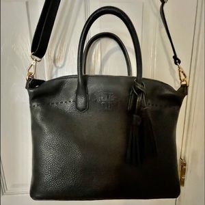 Authentic Tory Burch Thea Slouchy Leather Satchel